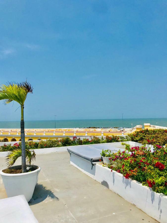 Penthouse Caribbean View And Private Pool, Cartagena Apartment Екстериор снимка